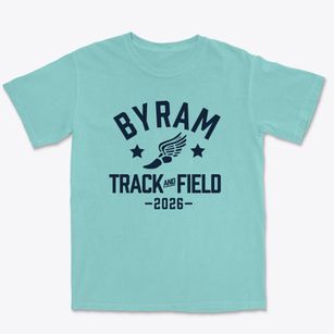 Byram Middle School Track and Field Premium Heavyweight T-shirt