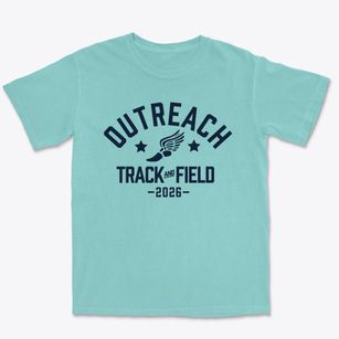 Outreach Christian Education Track and Field Premium Heavyweight T-shirt