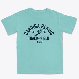 Carrisa Plains School Track and Field Premium Heavyweight T-shirt