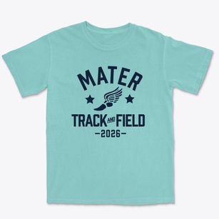 Mater Academy East Las Vegas Track and Field Premium Heavyweight T-shirt