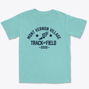 Mont Vernon Village School Track and Field Premium Heavyweight T-shirt