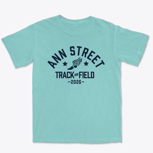 Ann Street Elementary School Track and Field Premium Heavyweight T-shirt
