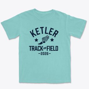 Ketler Elementary School Track and Field Premium Heavyweight T-shirt