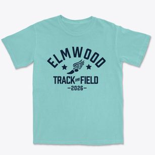 Elmwood Franklin School Track and Field Premium Heavyweight T-shirt