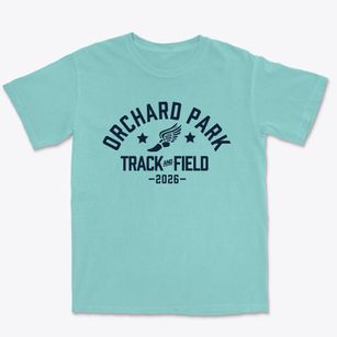 Orchard Park Middle School Track and Field Premium Heavyweight T-shirt