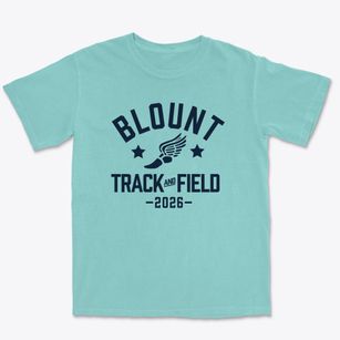William H Blount Elementary School Track and Field Premium Heavyweight T-shirt