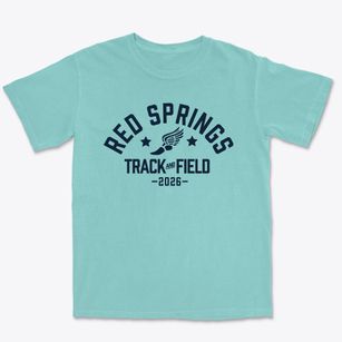 Red Springs Middle School Track and Field Premium Heavyweight T-shirt