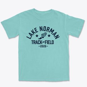 Lake Norman High School Track and Field Premium Heavyweight T-shirt