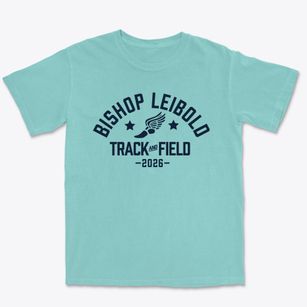 Bishop Leibold School East Campus Track and Field Premium Heavyweight T-shirt