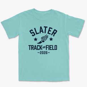 Samuel Slater Middle School Track and Field Premium Heavyweight T-shirt