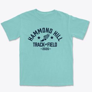 Hammond Hill Elementary School Track and Field Premium Heavyweight T-shirt