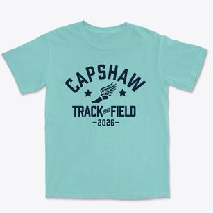 Capshaw Elementary School Track and Field Premium Heavyweight T-shirt