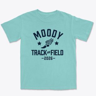 Moody High School Track and Field Premium Heavyweight T-shirt