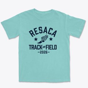 Resaca Middle School Track and Field Premium Heavyweight T-shirt