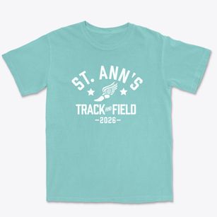 Saint Ann's School Track and Field Premium Heavyweight T-shirt