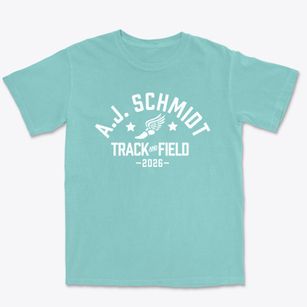 A.j. Schmidt Elementary School Track and Field Premium Heavyweight T-shirt