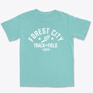 Forest City Elementary School Track and Field Premium Heavyweight T-shirt
