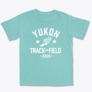 Yukon High School Track and Field Premium Heavyweight T-shirt