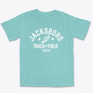 Jacksboro Elementary School Track and Field Premium Heavyweight T-shirt