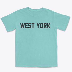 West York Pennsylvania Classic Block Premium Heavyweight T-shirt