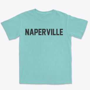 Naperville Illinois Classic Block Premium Heavyweight T-shirt