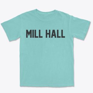 Mill Hall Pennsylvania Classic Block Premium Heavyweight T-shirt