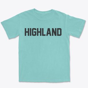 Highland Wisconsin Classic Block Premium Heavyweight T-shirt
