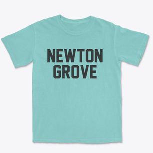 Newton Grove North Carolina Classic Block Premium Heavyweight T-shirt