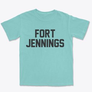 Fort Jennings Ohio Classic Block Premium Heavyweight T-shirt