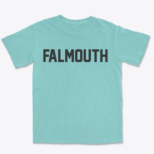 Falmouth Pennsylvania Classic Block Premium Heavyweight T-shirt