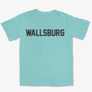Wallsburg Utah Classic Block Premium Heavyweight T-shirt