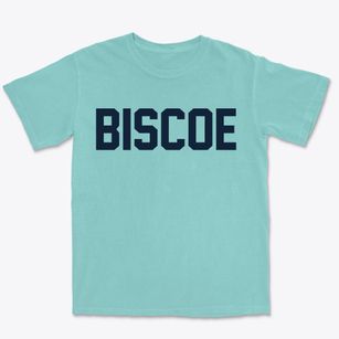 Biscoe North Carolina Classic Block Premium Heavyweight T-shirt