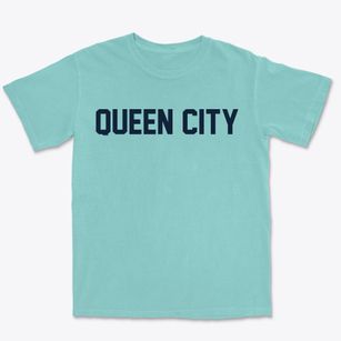 Queen City Texas Classic Block Premium Heavyweight T-shirt