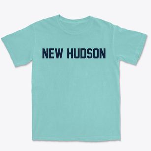 New Hudson New York Classic Block Premium Heavyweight T-shirt
