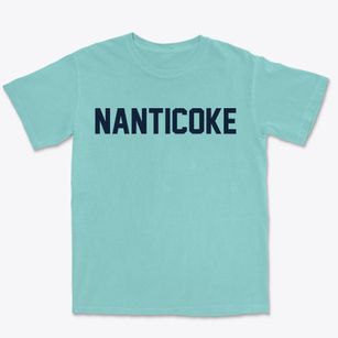 Nanticoke Maryland Classic Block Premium Heavyweight T-shirt