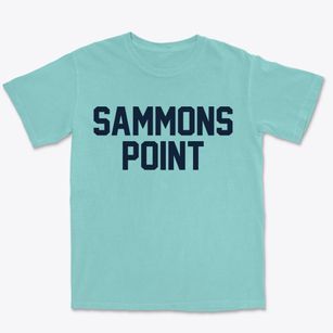 Sammons Point Illinois Classic Block Premium Heavyweight T-shirt