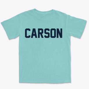 Carson California Classic Block Premium Heavyweight T-shirt
