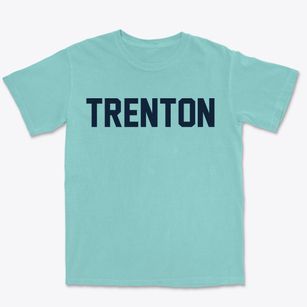 Trenton New Jersey Classic Block Premium Heavyweight T-shirt