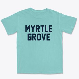 Myrtle Grove North Carolina Classic Block Premium Heavyweight T-shirt