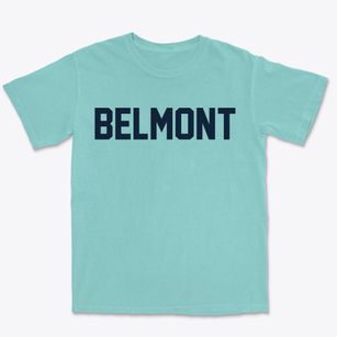 Belmont New Hampshire Classic Block Premium Heavyweight T-shirt