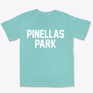 Pinellas Park Florida Classic Block Premium Heavyweight T-shirt
