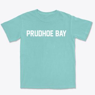 Prudhoe Bay Alaska Classic Block Premium Heavyweight T-shirt