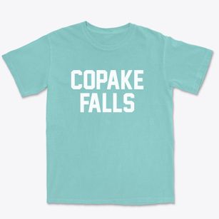 Copake Falls New York Classic Block Premium Heavyweight T-shirt