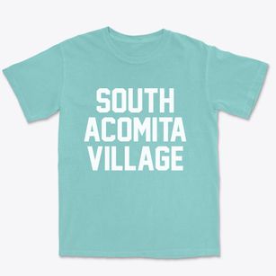 South Acomita Village New Mexico Classic Block Premium Heavyweight T-shirt