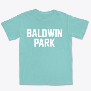 Baldwin Park Missouri Classic Block Premium Heavyweight T-shirt