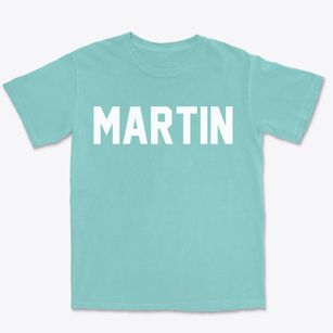 Martin Tennessee Classic Block Premium Heavyweight T-shirt