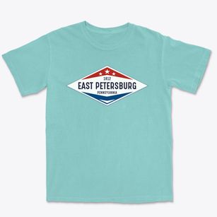 East Petersburg Pennsylvania Diamond Star Premium Heavyweight T-shirt