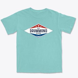 Drummond Oklahoma Diamond Star Premium Heavyweight T-shirt