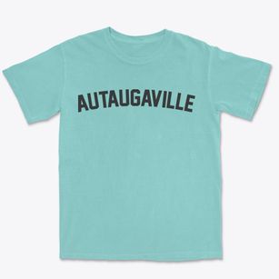 Autaugaville Alabama Classic Curve Premium Heavyweight T-shirt