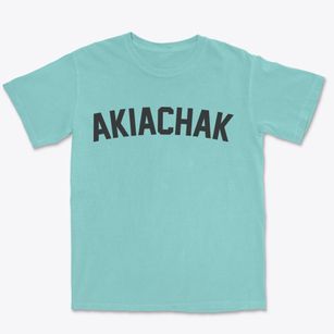 Akiachak Alaska Classic Curve Premium Heavyweight T-shirt